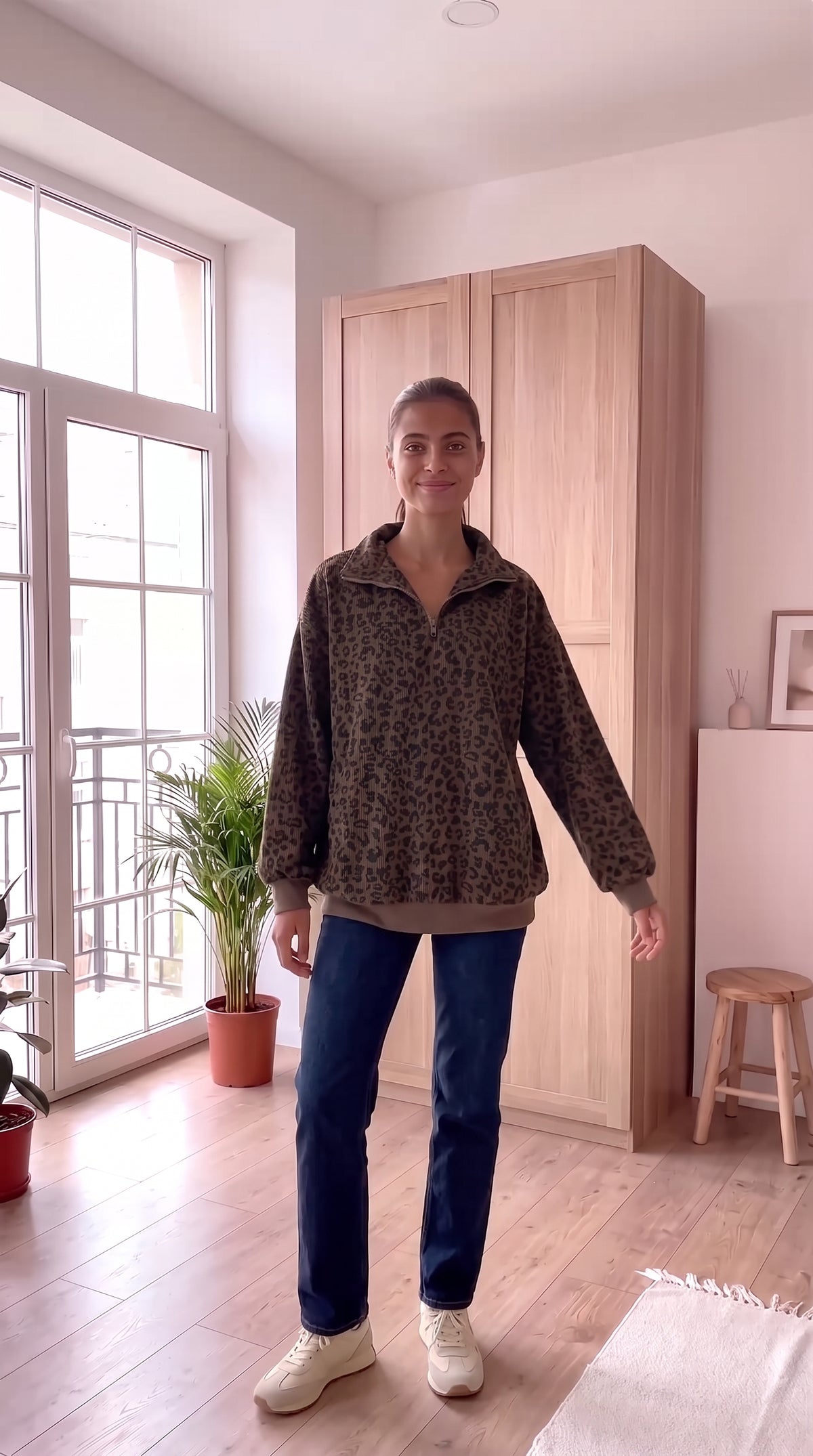 Sudadera Leopardo