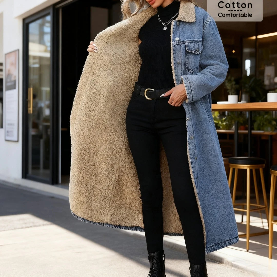 Abrigo Denim Aura