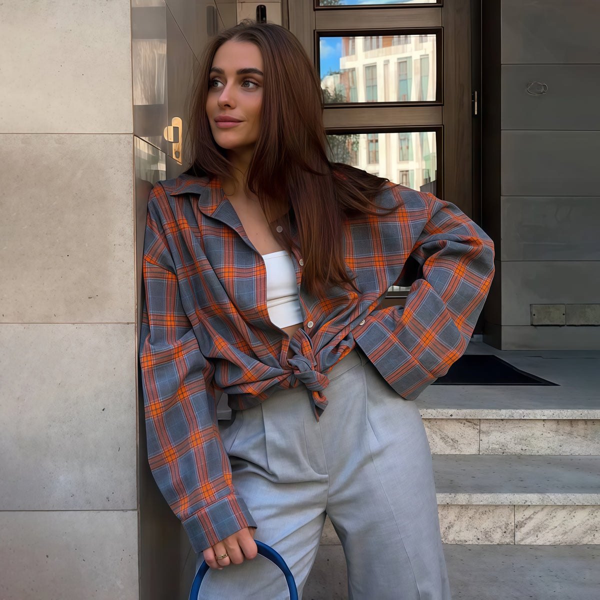 Camisa Tartán