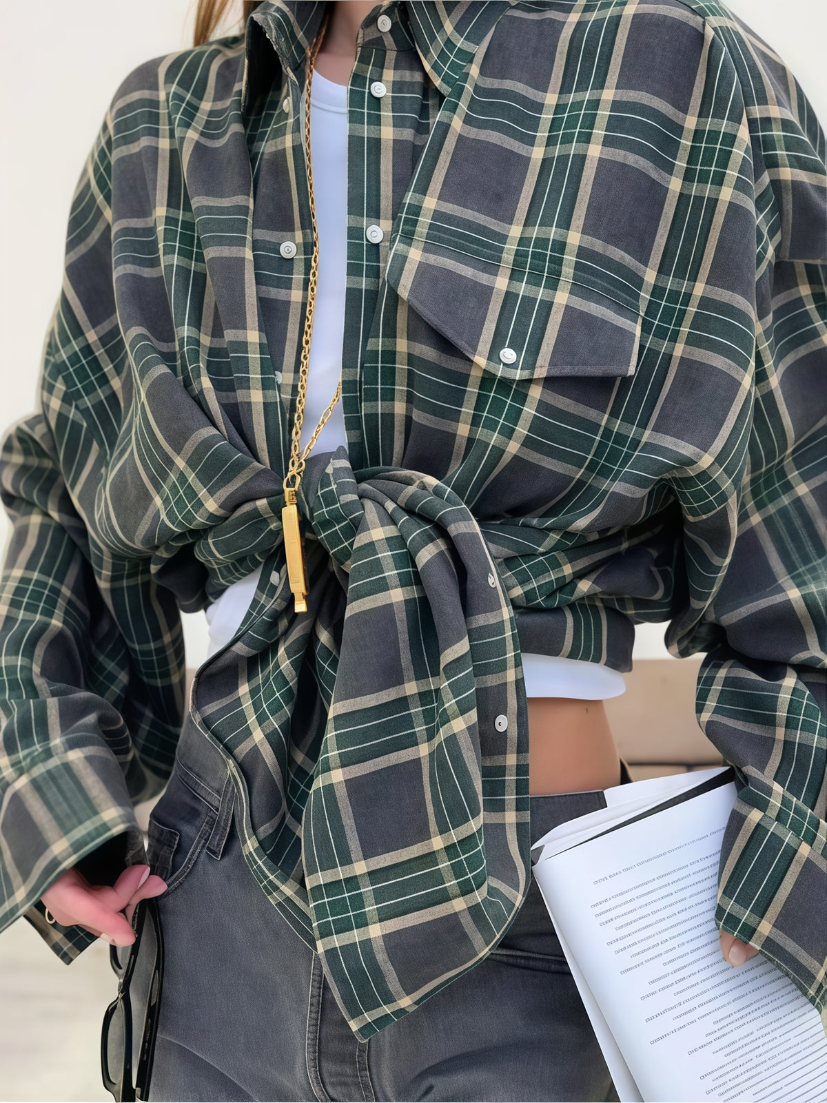 Camisa Tartán
