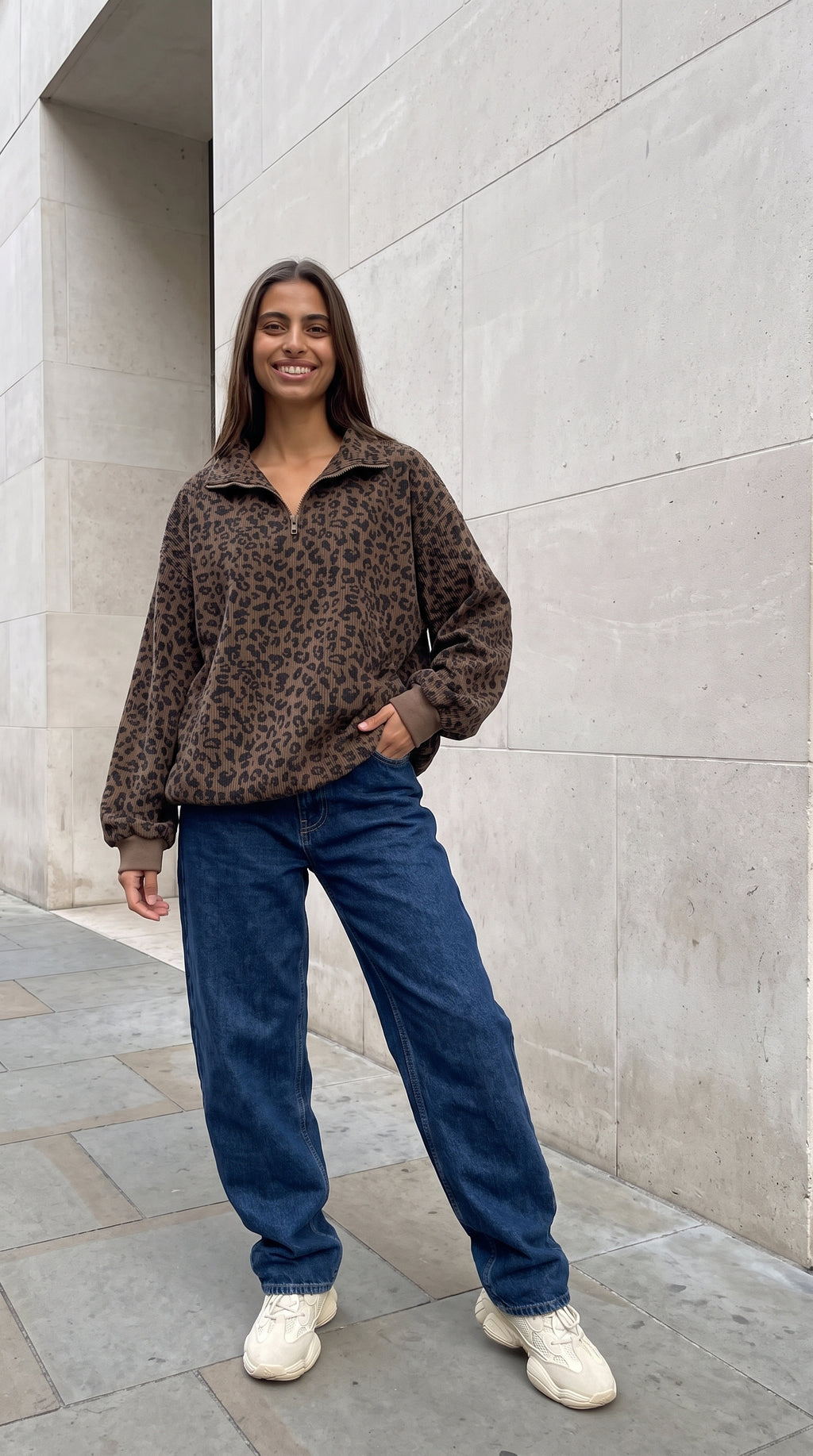 Sudadera Leopardo