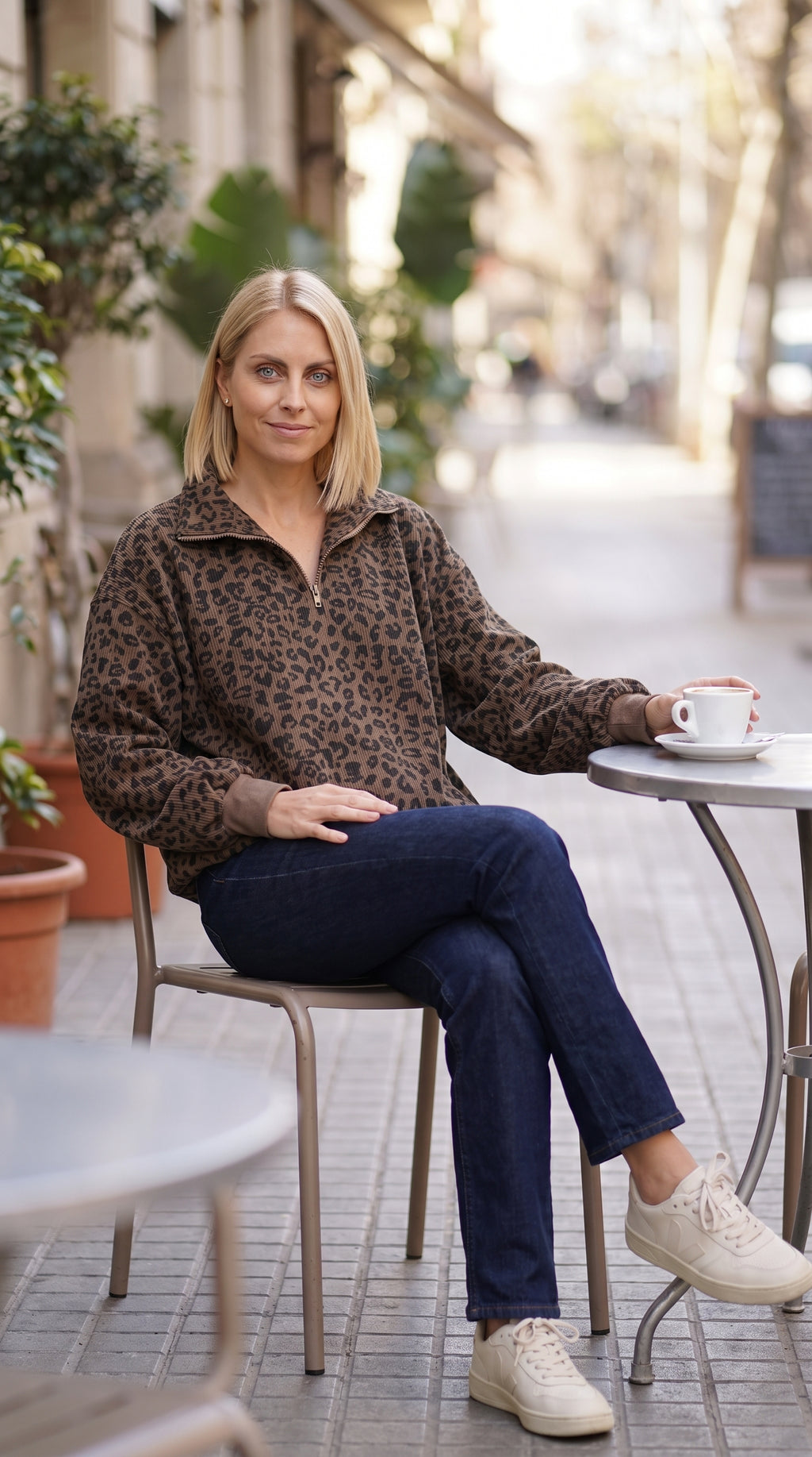 Sudadera Leopardo